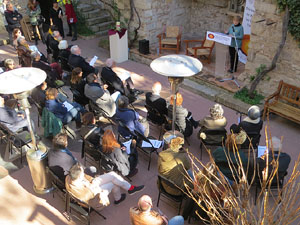 Dia de la Memòria de l'Holocaust i la Prevenció dels Crims contra la Humanitat al Pati dels Rabins del Centre Bon
