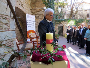 Dia de la Memòria de l'Holocaust i la Prevenció dels Crims contra la Humanitat al Pati dels Rabins del Centre Bon