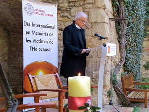 Dia de la Memòria de l'Holocaust i la Prevenció dels Crims contra la Humanitat al Pati dels Rabins del Centre Bon