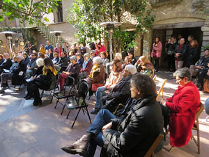 Dia de la Mem&ograve;ria de l'Holocaust i la Prevenci&oacute; dels Crims contra la Humanitat al Pati dels Rabins del Centre Bon