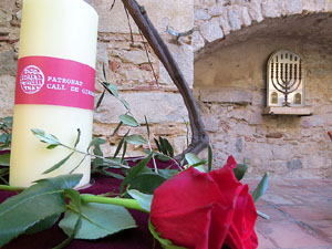 Dia de la Memòria de l'Holocaust i la Prevenció dels Crims contra la Humanitat al Pati dels Rabins del Centre Bon