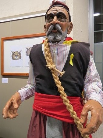 El gegant&oacute; Pauet del carrer del Riu, de Torroella de Montgr&iacute;