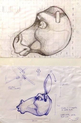 Esbossos cap Mula Petita. 2016