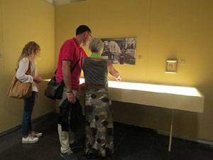 Inauguraci&oacute; de l'exposici&oacute; 'Un meteorit fuga&ccedil;', Fidel Aguilar (1894-1917) a la Casa Pastors