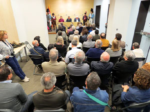 Presentació del llibre Presentació del llibre Temps d'herois. El setge de Girona de 1809, de Gerard Bussot, a la Sala Miquel 