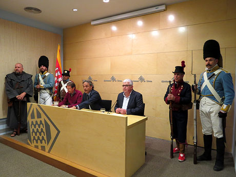 Presentaci&oacute; del llibre Temps d'herois de Gerard Bussot, a la Sala Miquel Dium&eacute;