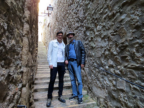 Programa 1mon.cat de Xip TV al Calla. Emissi&oacute; del cap&iacute;tol 116 des del Call de Girona