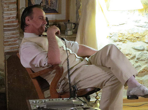 Martí Peraferrer durant l'actuació