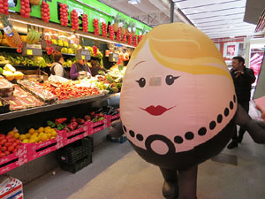 Xerrada informativa L'ou, d'etiqueta, a l'Aula gastron&ograve;mica del Mercat del Lle&oacute;