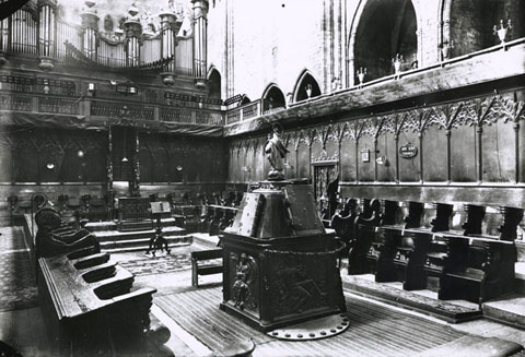 Cor i de orgue de la Catedral de Girona. 1920-1930