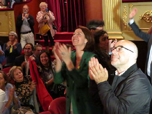 Acte central de campanya de JuntsxCat al Teatre Municipal