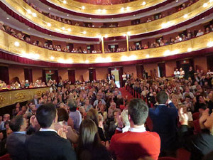 Acte central de campanya de JuntsxCat al Teatre Municipal
