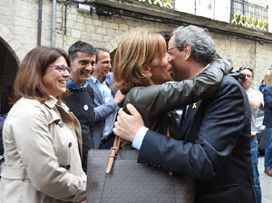 Acte central de campanya de JuntsxCat al Teatre Municipal