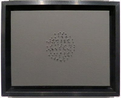 Iron cercle. 2001. 2012. Mixta sobre tela