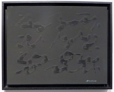 Black letters. 2000. Acrílic sobre tela