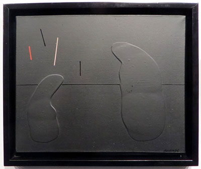 La nit en el pont. 1985. Acrílic sobre tela