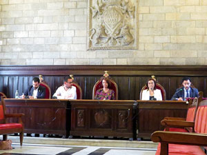 Constituci&oacute; de l'Ajuntament de Girona resultant de les eleccions del 26 de maig 2019
