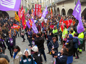 Dia de la Dona 2018 a Girona. Les manifestacions i concentracions