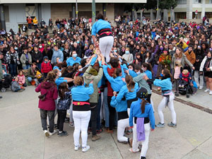 Commemoraci&oacute; del Dia de la Dona 2022 a la pla&ccedil;a de l'U d'octubre de 2017