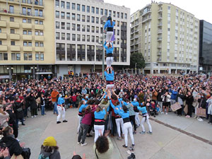 Commemoraci&oacute; del Dia de la Dona 2022 a la pla&ccedil;a de l'U d'octubre de 2017