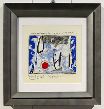 G&egrave;nesi. 2001. Acr&iacute;lic sobre tela