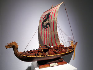 Exposici&oacute; 'Girona prop del mar' de modelisme naval a la Casa de Cultura