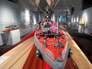 Exposici&oacute; 'Girona prop del mar' de modelisme naval a la Casa de Cultura