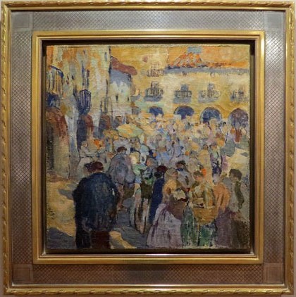 Mela Muter. Mercat d'Amer. 1914