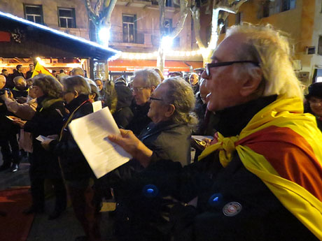 L'hora solid&agrave;ria a Perpiny&agrave;, acte organitzat pel Comit&egrave; de Solidaritat Catalana