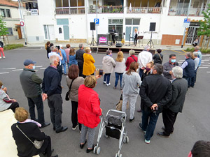 Inauguració de la plaça de Germans Sàbat