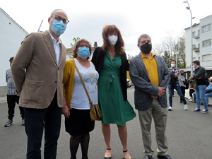 Inauguració de la plaça de Germans Sàbat