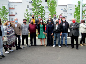 Inauguració de la plaça de Germans Sàbat