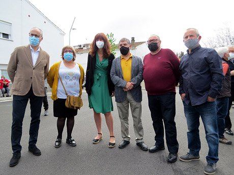 Inauguració de la plaça de Germans Sàbat