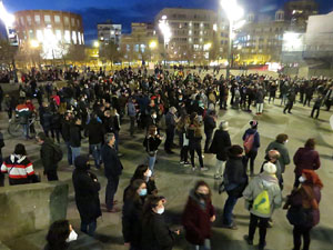 Manifestació per la llibertat de Pablo Hasél