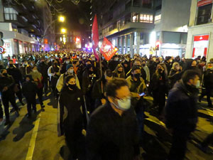 Manifestació per la llibertat de Pablo Hasél