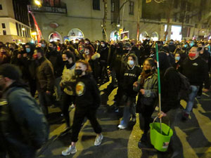 Manifestació per la llibertat de Pablo Hasél