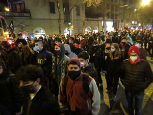 Manifestació per la llibertat de Pablo Hasél