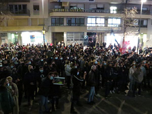 Manifestació per la llibertat de Pablo Hasél