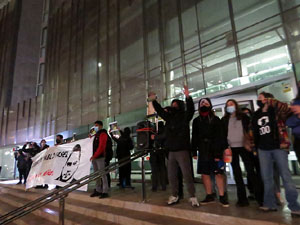 Manifestació per la llibertat de Pablo Hasél