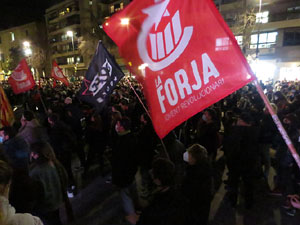 Manifestació per la llibertat de Pablo Hasél