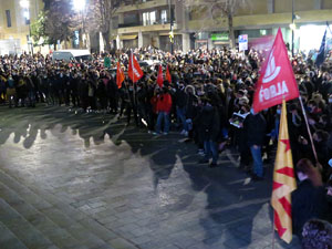 Manifestació per la llibertat de Pablo Hasél