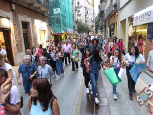 Manifestaci&oacute; contra el canvi clim&agrave;tic organitzada per Fridays for Future i Revoluci&oacute; o Extinci&oacute;