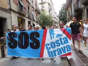 Manifestaci&oacute; contra el canvi clim&agrave;tic organitzada per Fridays for Future i Revoluci&oacute; o Extinci&oacute;