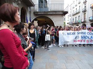 Manifestaci&oacute; contra la sent&egrave;ncia de La Manada