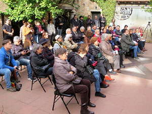 Dia de la Mem&ograve;ria de l'Holocaust i la Prevenci&oacute; dels Crims contra la Humanitat al Pati dels Rabins del Centre Bonastruc &ccedil;a Porta