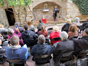 Dia de la Mem&ograve;ria de l'Holocaust i la Prevenci&oacute; dels Crims contra la Humanitat al Pati dels Rabins del Centre Bonastruc &ccedil;a Porta