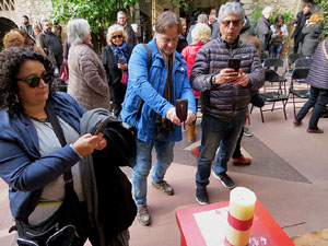 Dia de la Mem&ograve;ria de l'Holocaust i la Prevenci&oacute; dels Crims contra la Humanitat al Pati dels Rabins del Centre Bonastruc &ccedil;a Porta