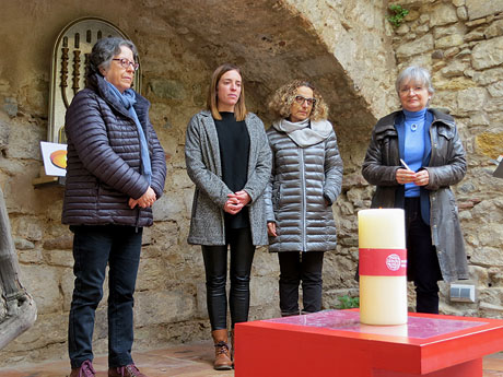 Dia de la Mem&ograve;ria de l'Holocaust i la Prevenci&oacute; dels Crims contra la Humanitat al Pati dels Rabins del Centre Bonastruc &ccedil;a Porta