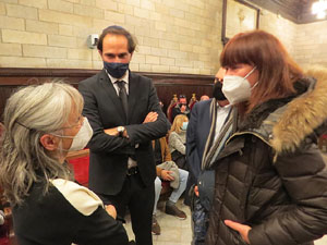 Dia de la Memòria de l'Holocaust i la Prevenció dels Crims contra la Humanitat al Saló de Plens de l'Ajuntament de Girona