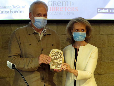 Lliurament del premi al periodista Toni Puntí